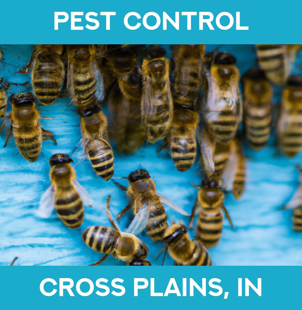 pest control in Cross Plains Indiana