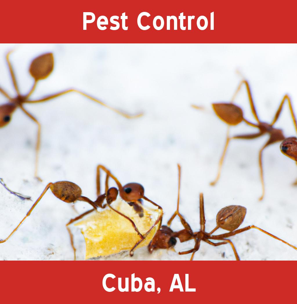 pest control in Cuba Alabama