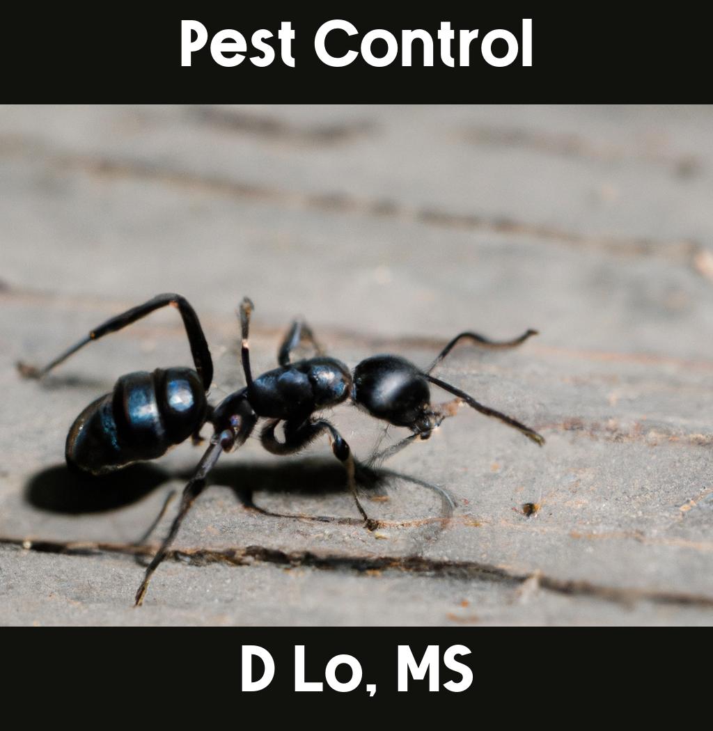 pest control in D Lo Mississippi