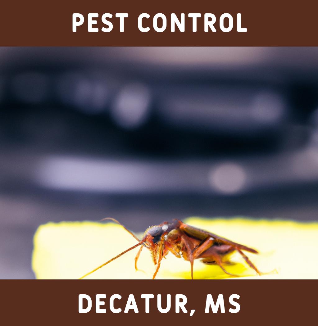 pest control in Decatur Mississippi