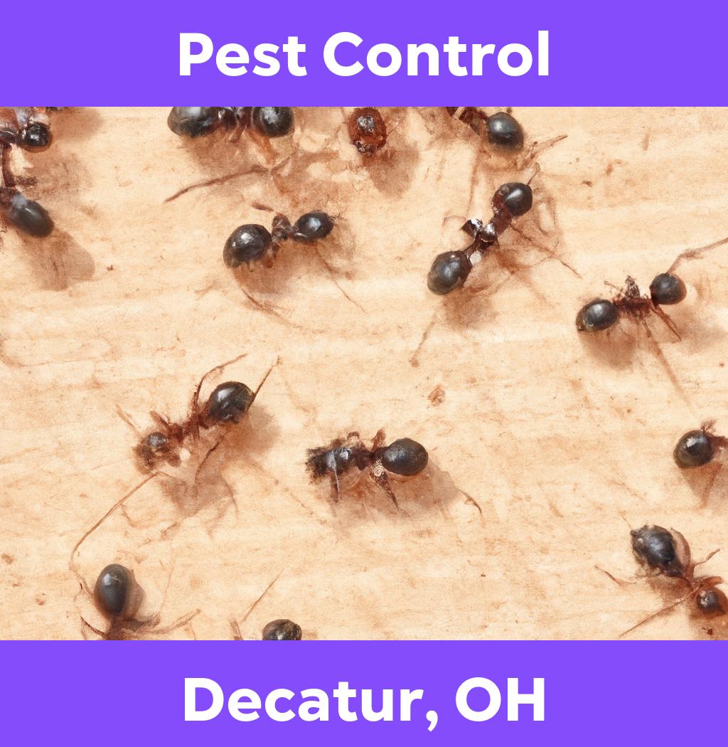 pest control in Decatur Ohio