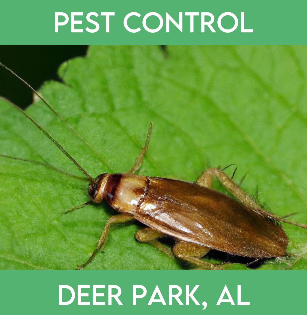 pest control in Deer Park Alabama