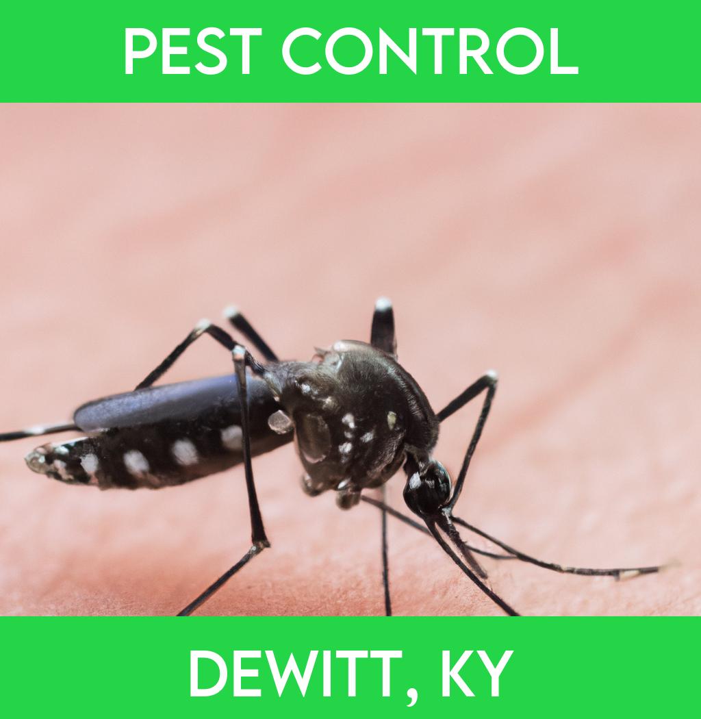 pest control in Dewitt Kentucky