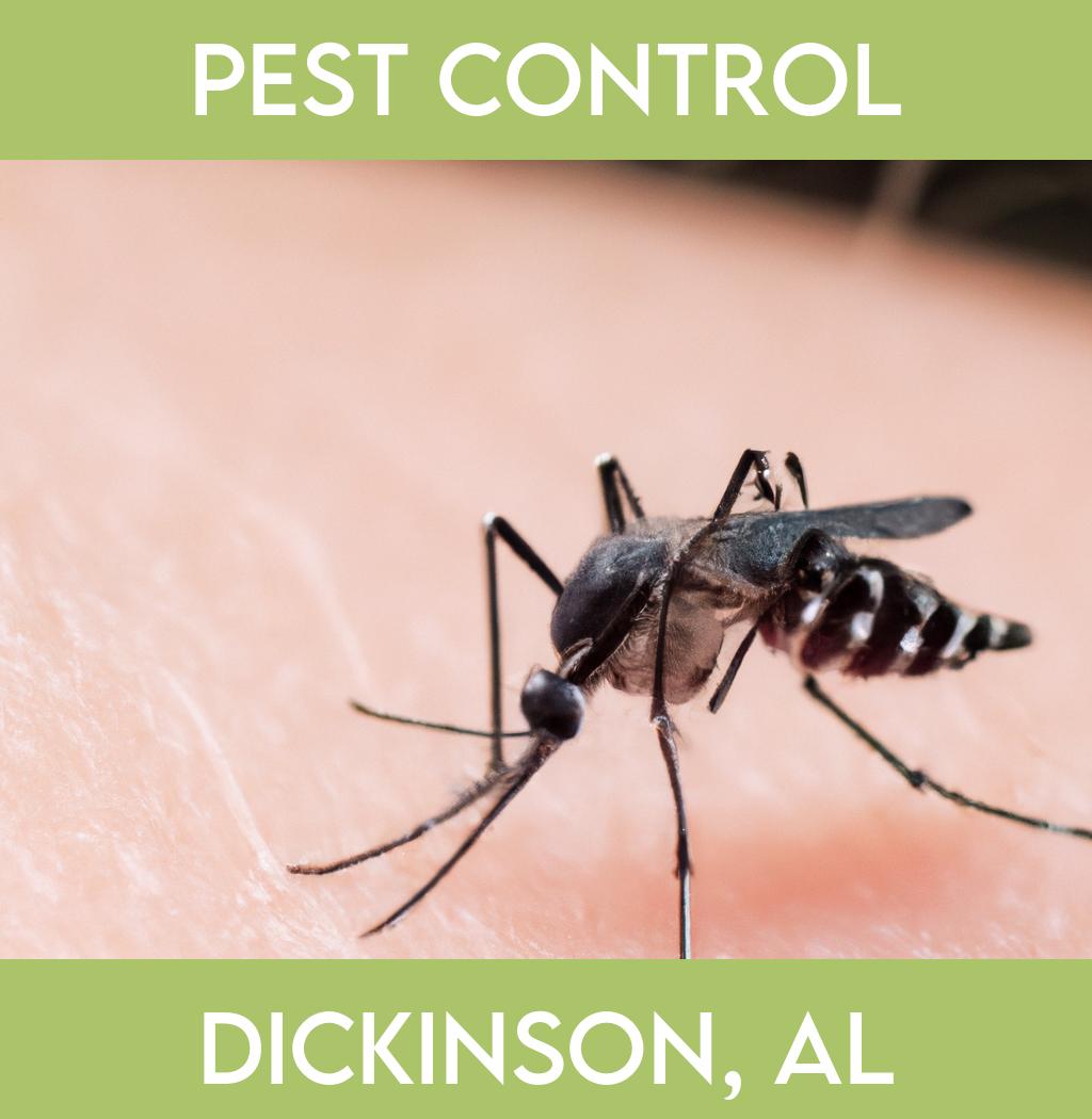 pest control in Dickinson Alabama