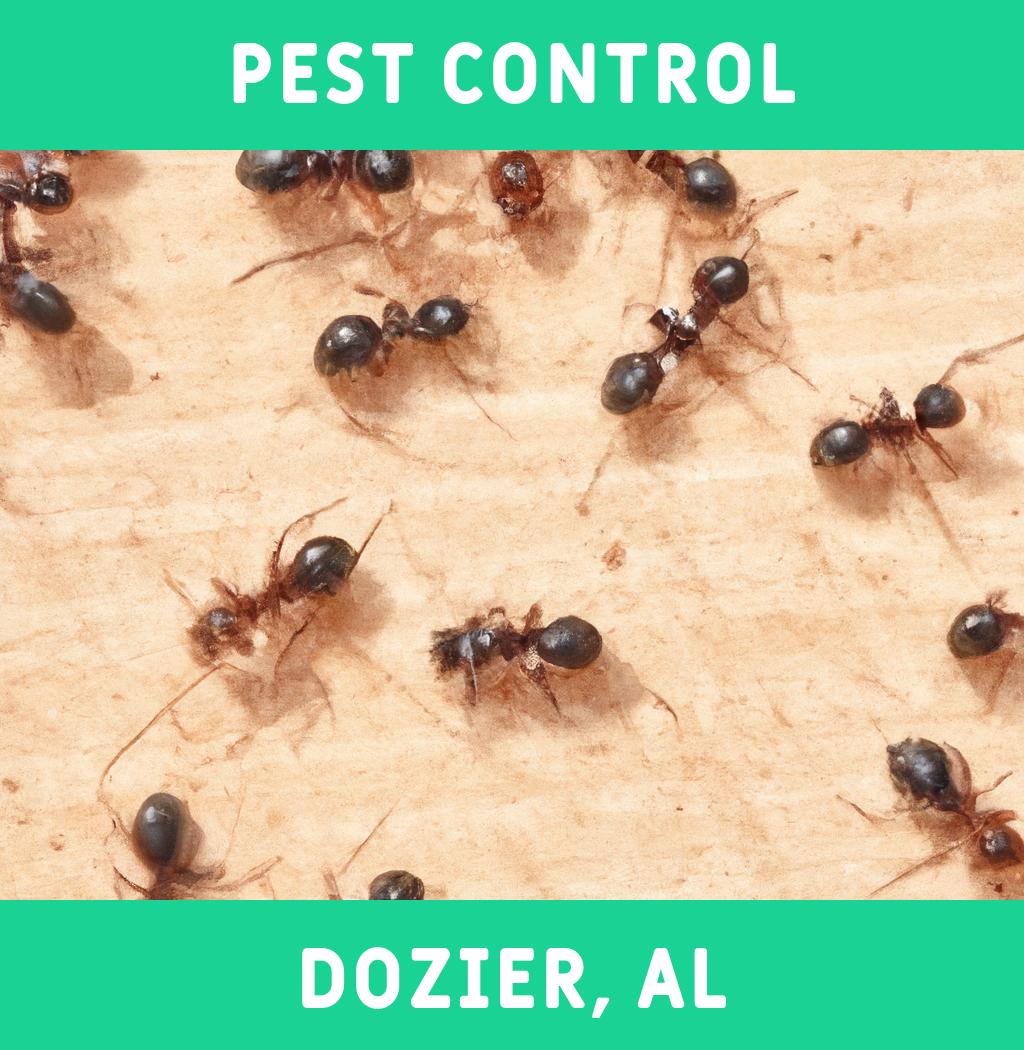 pest control in Dozier Alabama
