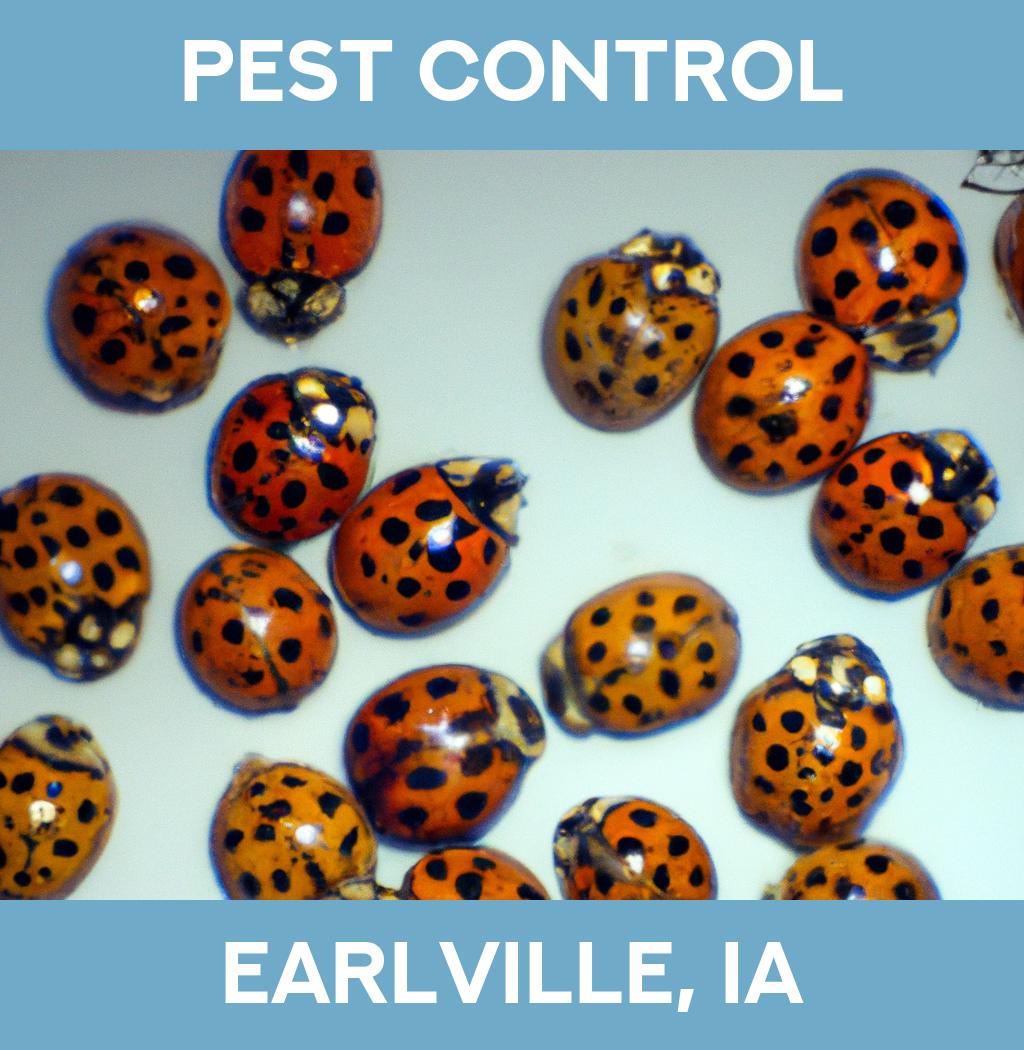 pest control in Earlville Iowa