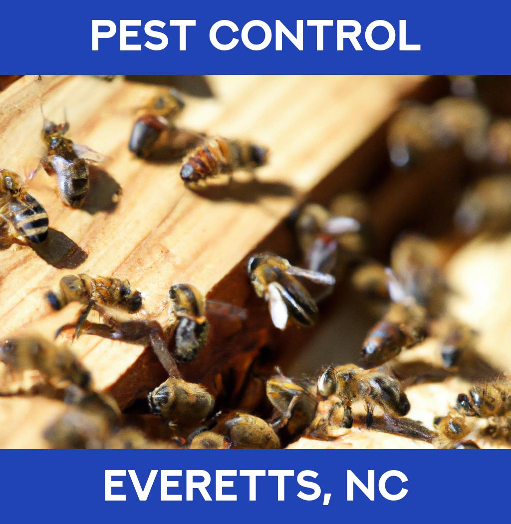 pest control in Everetts North Carolina