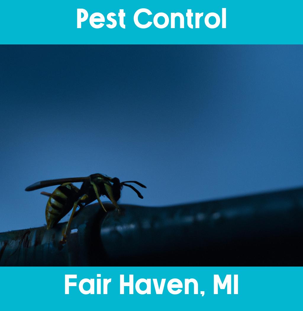 pest control in Fair Haven Michigan