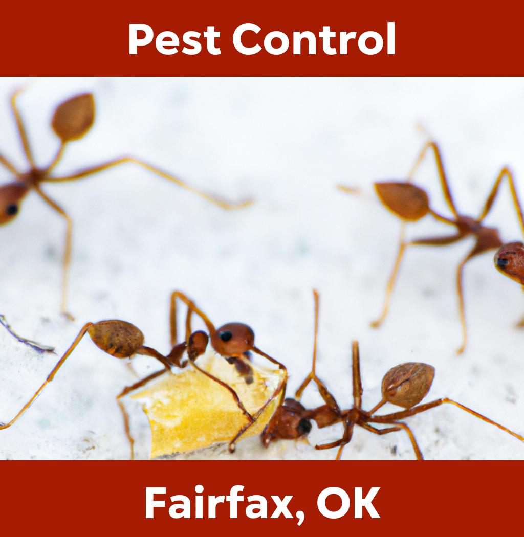 pest control in Fairfax Oklahoma