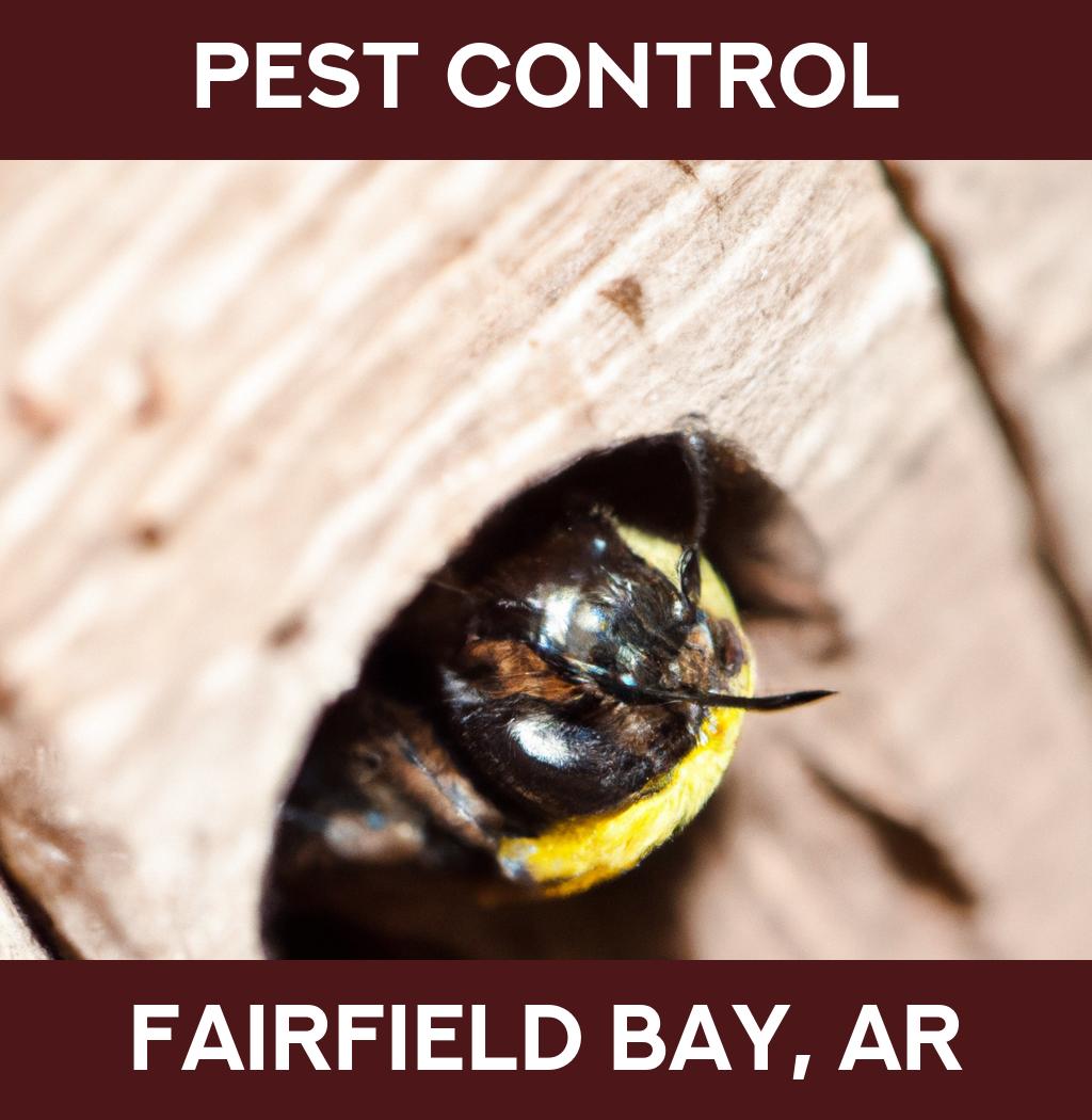 pest control in Fairfield Bay Arkansas