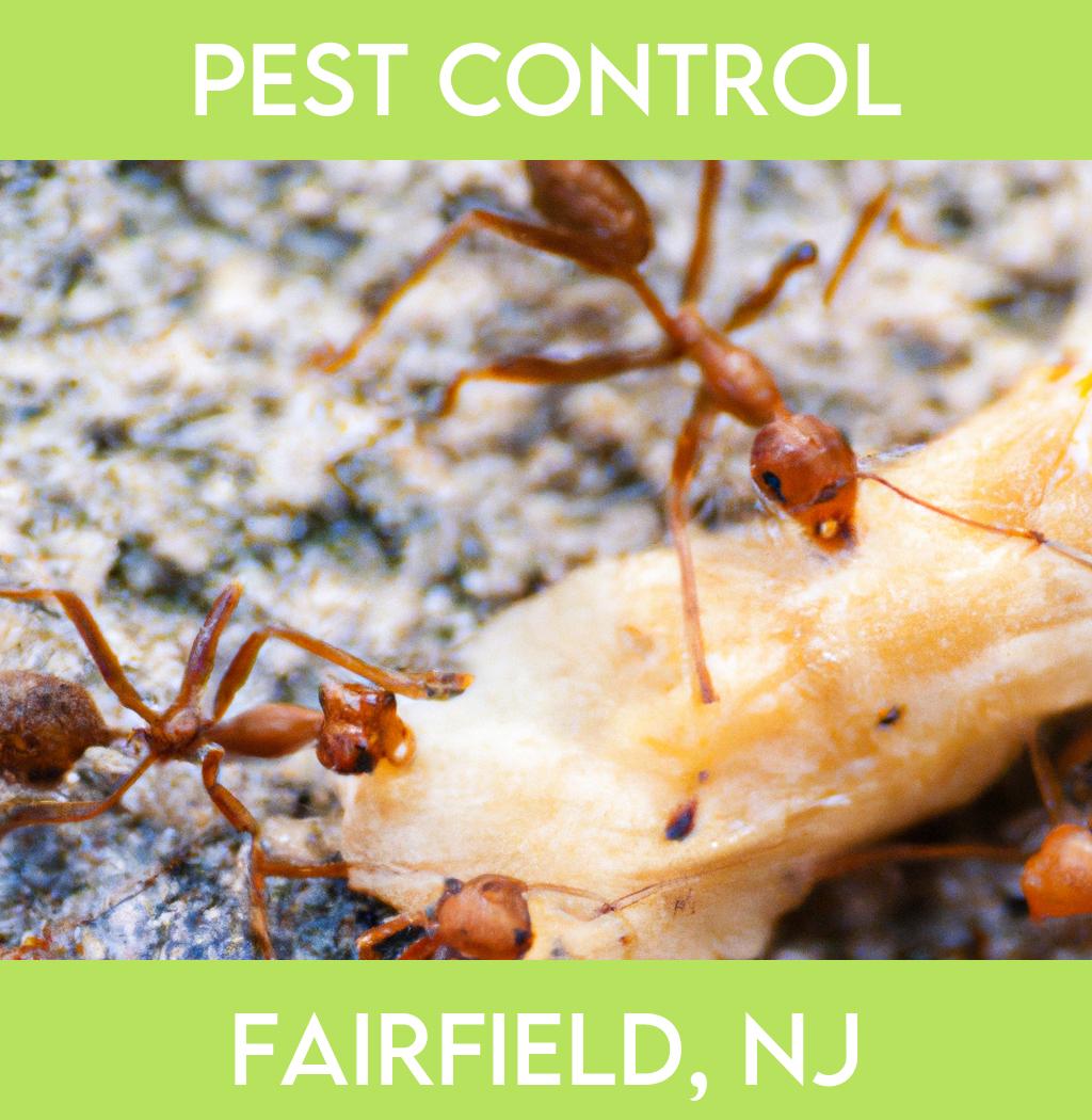 pest control in Fairfield New Jersey