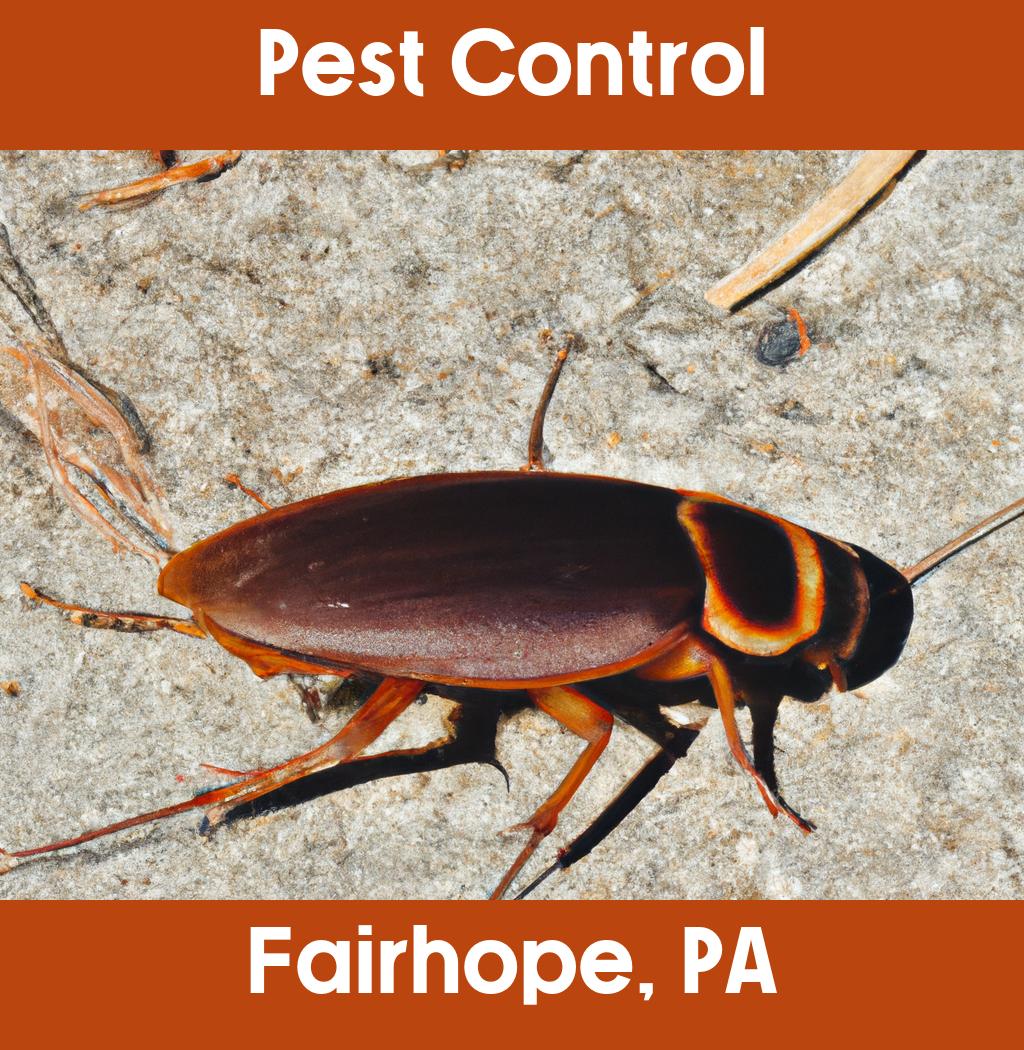 pest control in Fairhope Pennsylvania