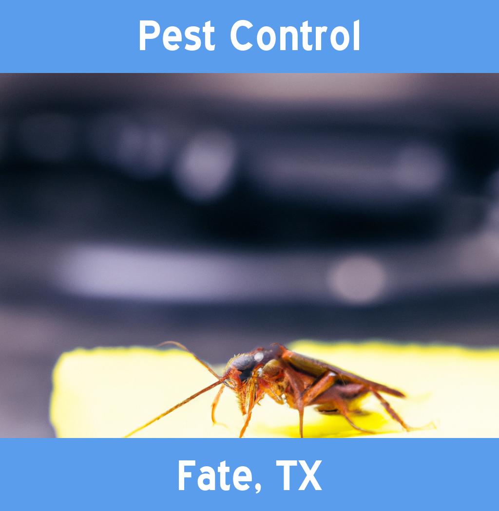 pest control in Fate Texas