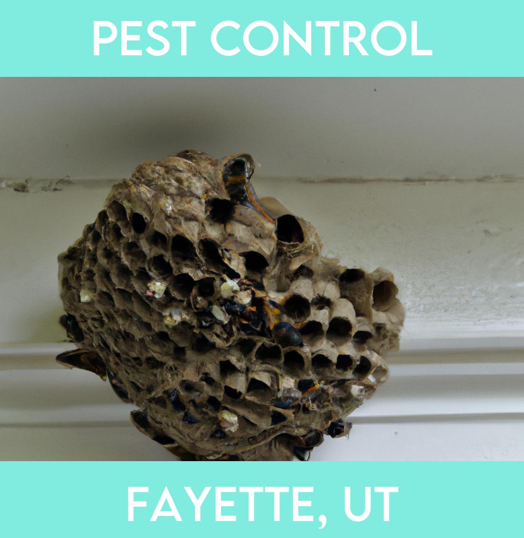 pest control in Fayette Utah