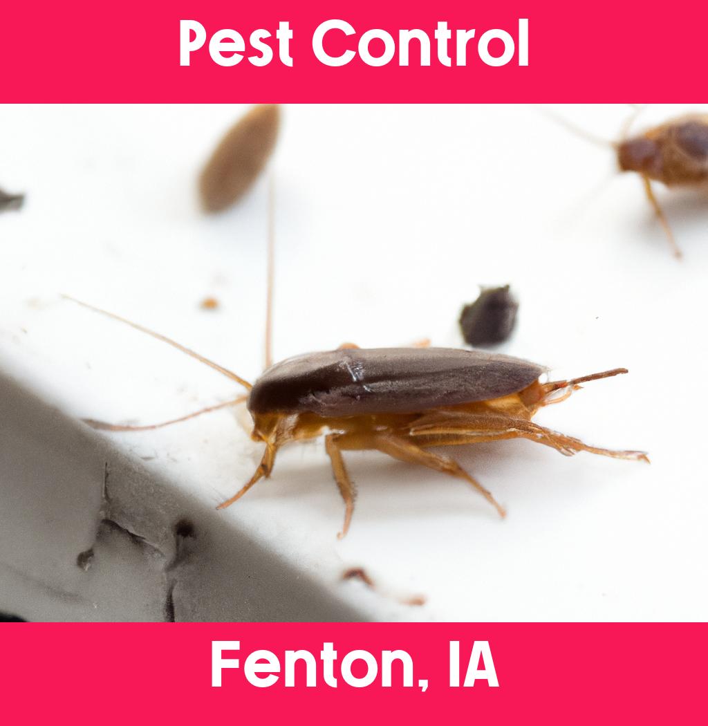 pest control in Fenton Iowa