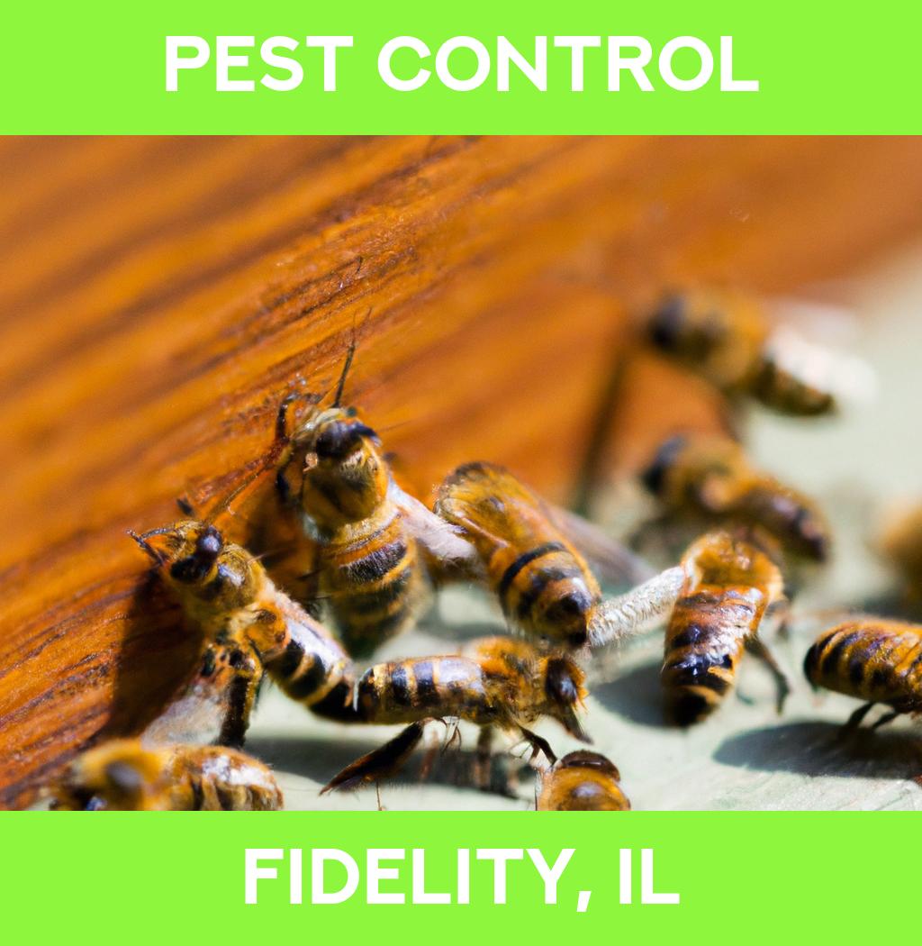 pest control in Fidelity Illinois