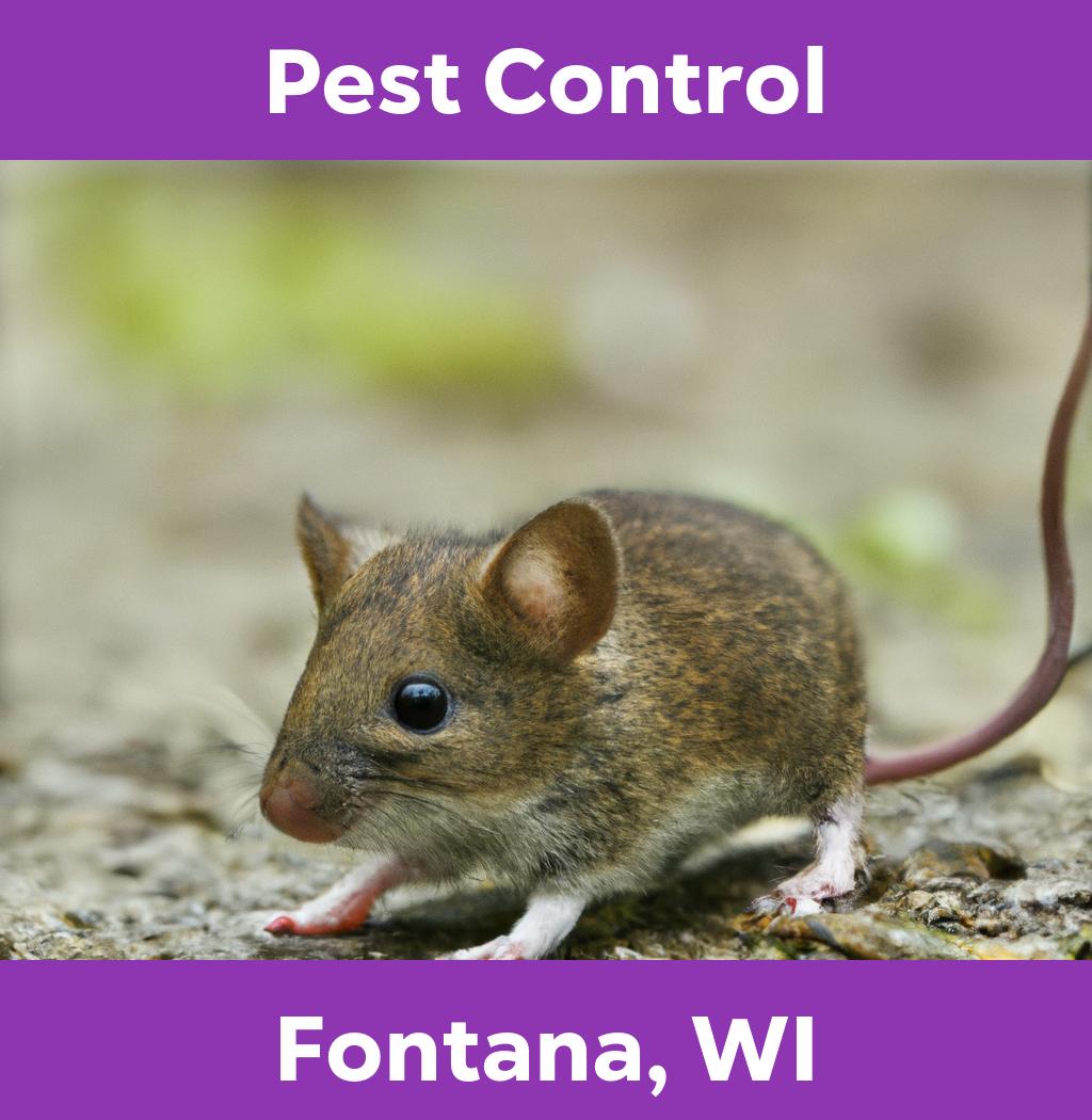 pest control in Fontana Wisconsin