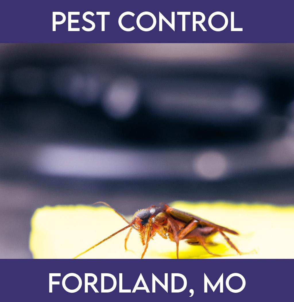 pest control in Fordland Missouri