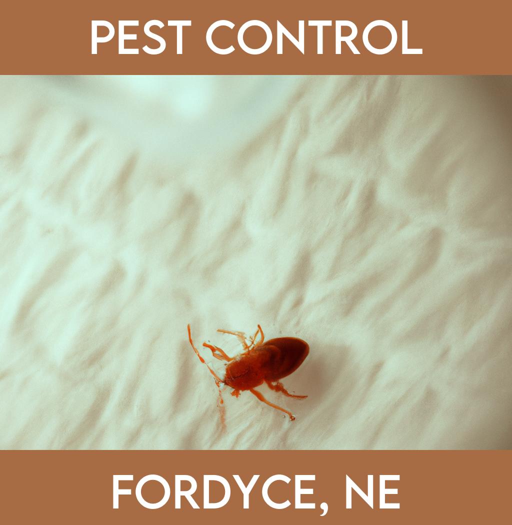 pest control in Fordyce Nebraska