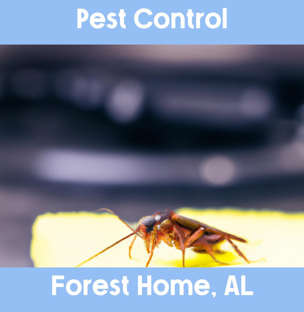 pest control in Forest Home Alabama