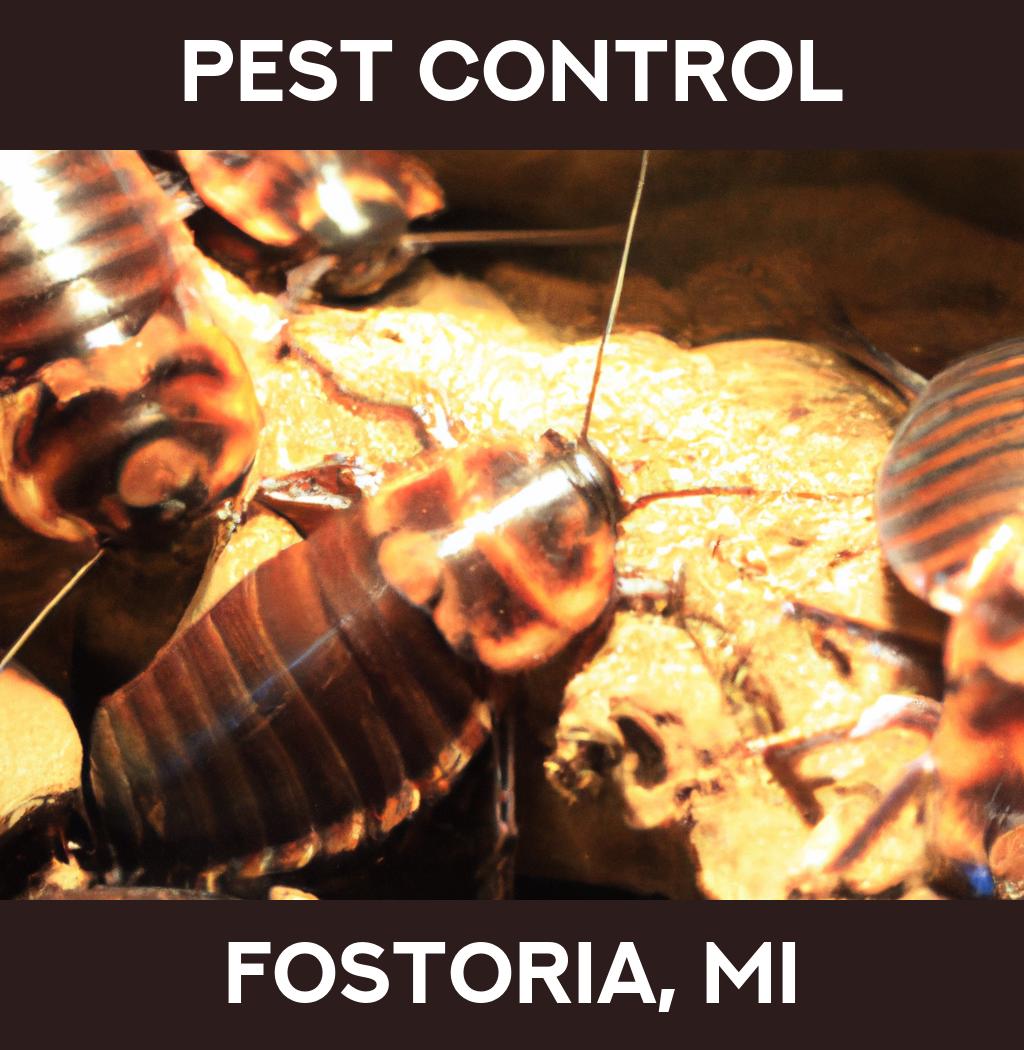 pest control in Fostoria Michigan