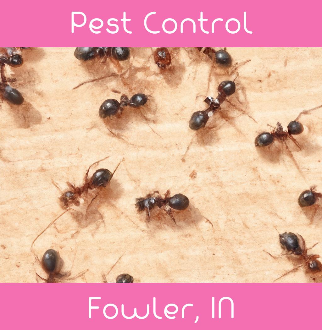 pest control in Fowler Indiana
