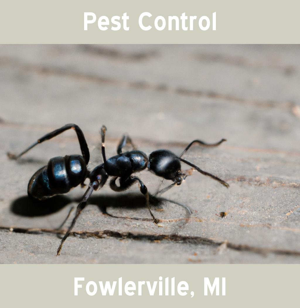 pest control in Fowlerville Michigan