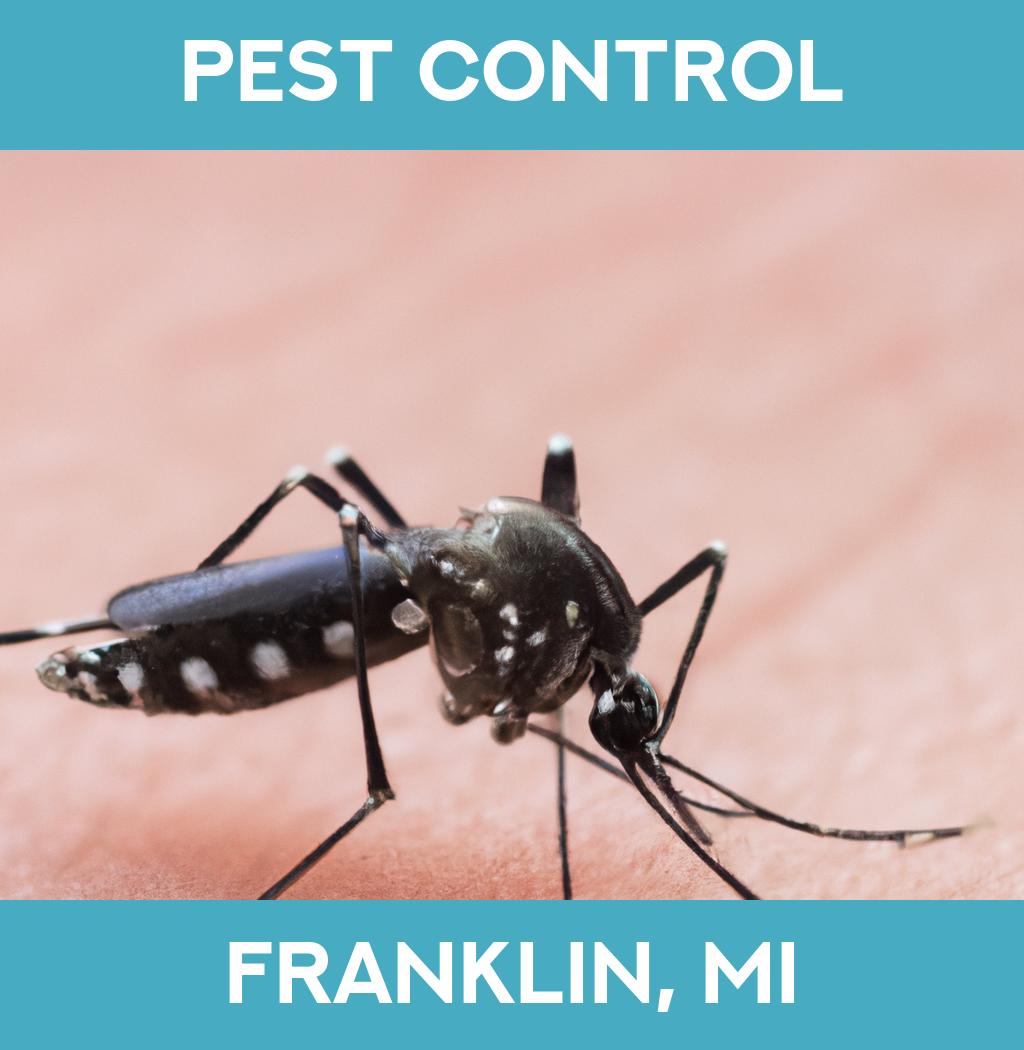 pest control in Franklin Michigan