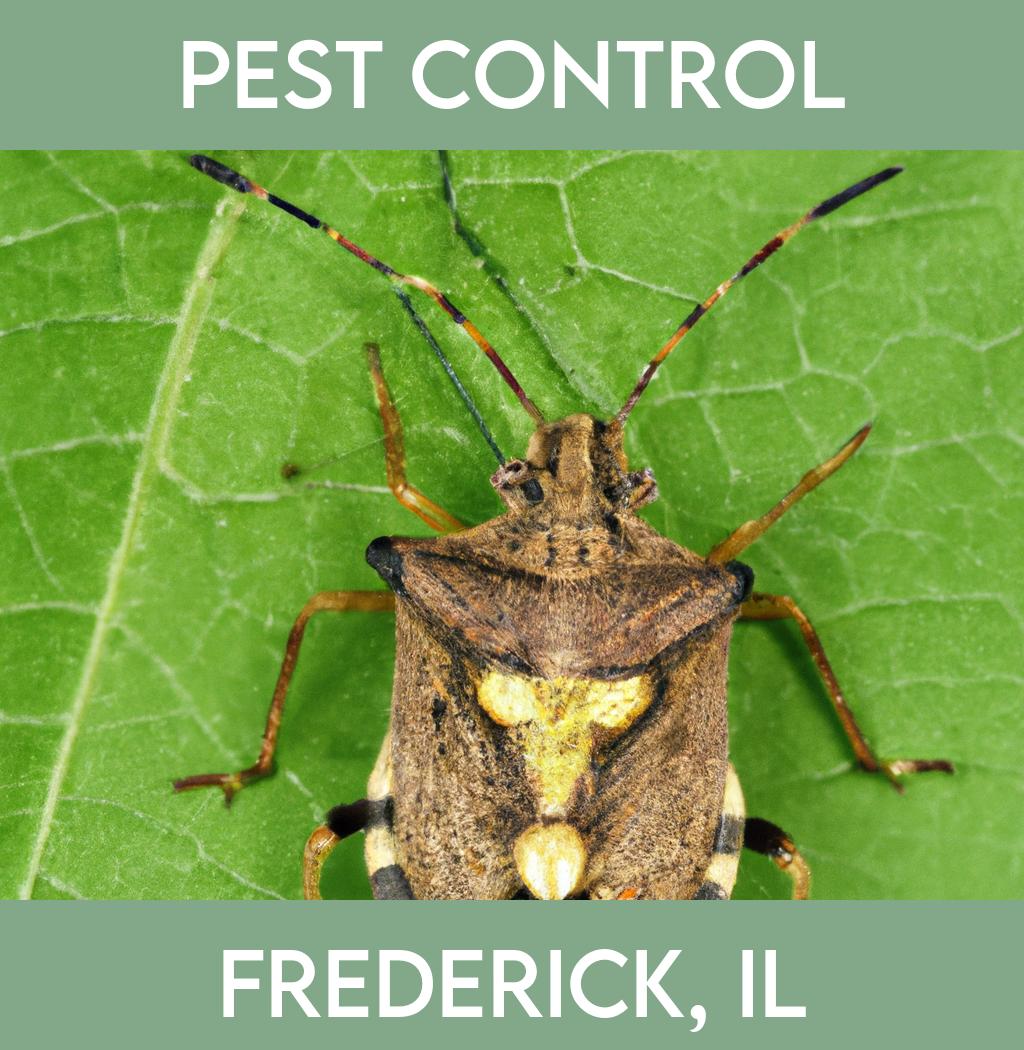 pest control in Frederick Illinois