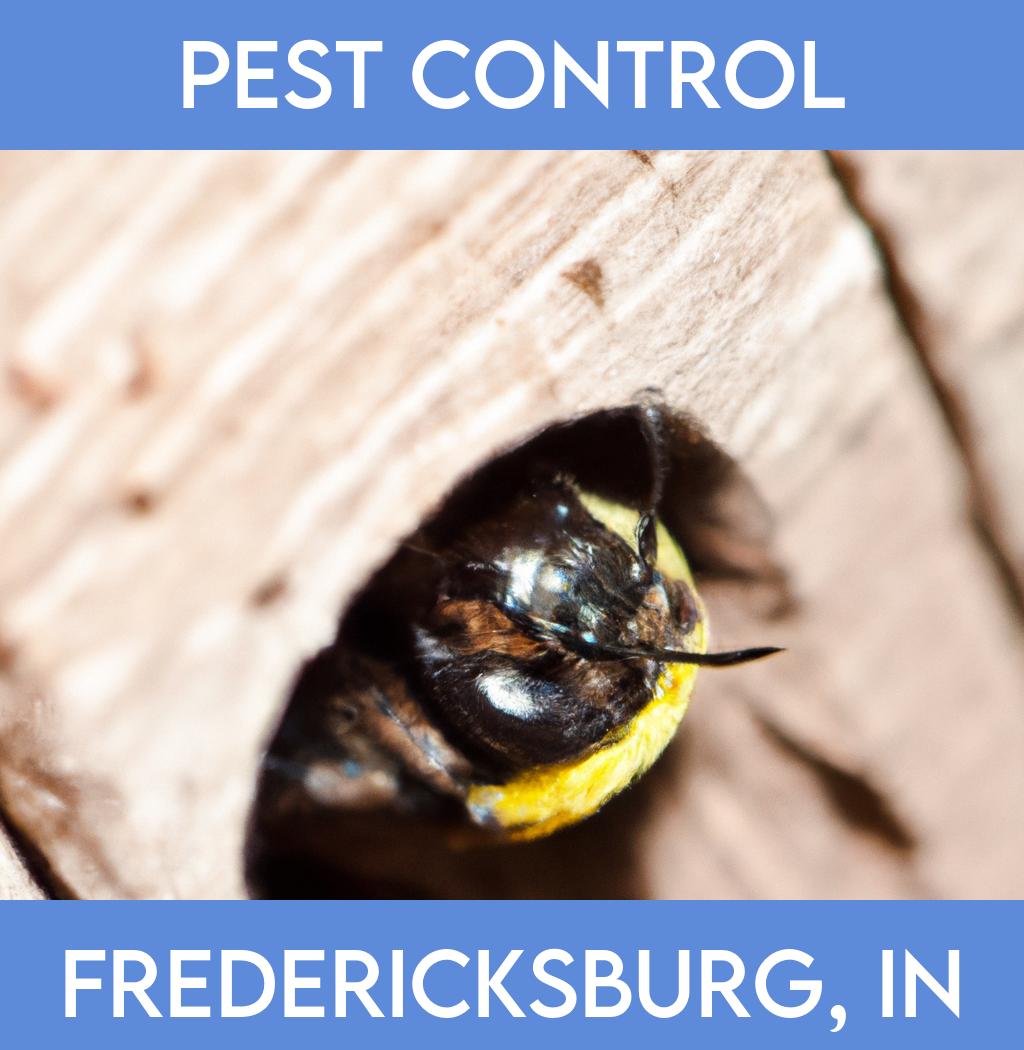 pest control in Fredericksburg Indiana