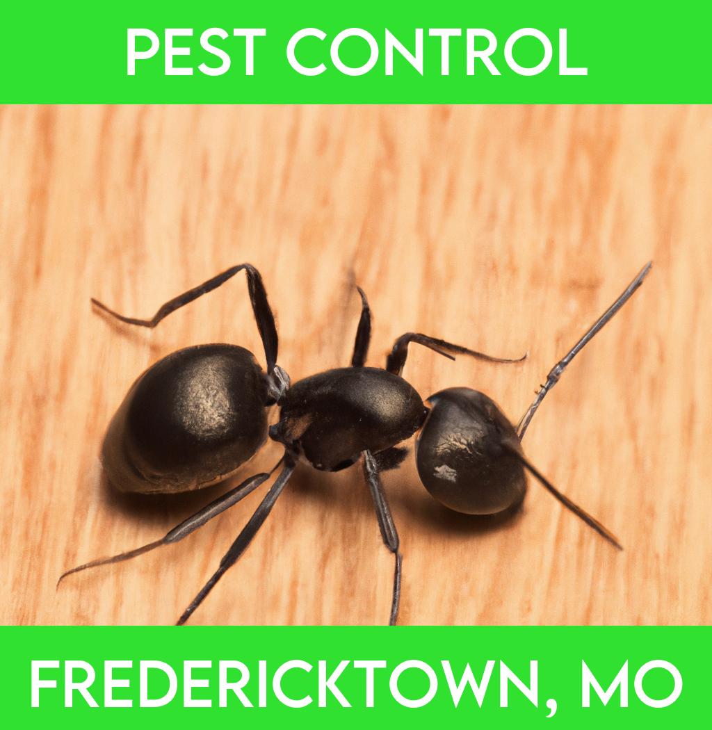 pest control in Fredericktown Missouri