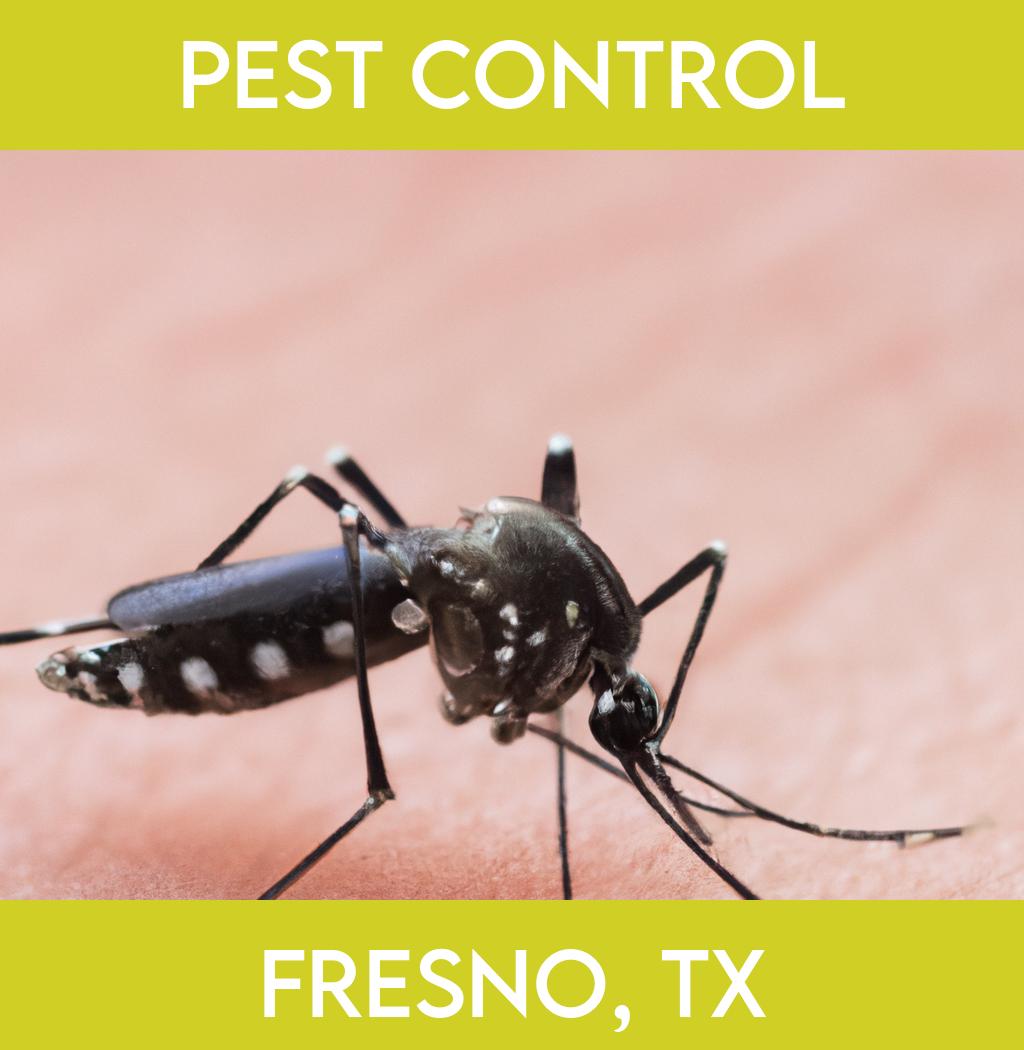 pest control in Fresno Texas