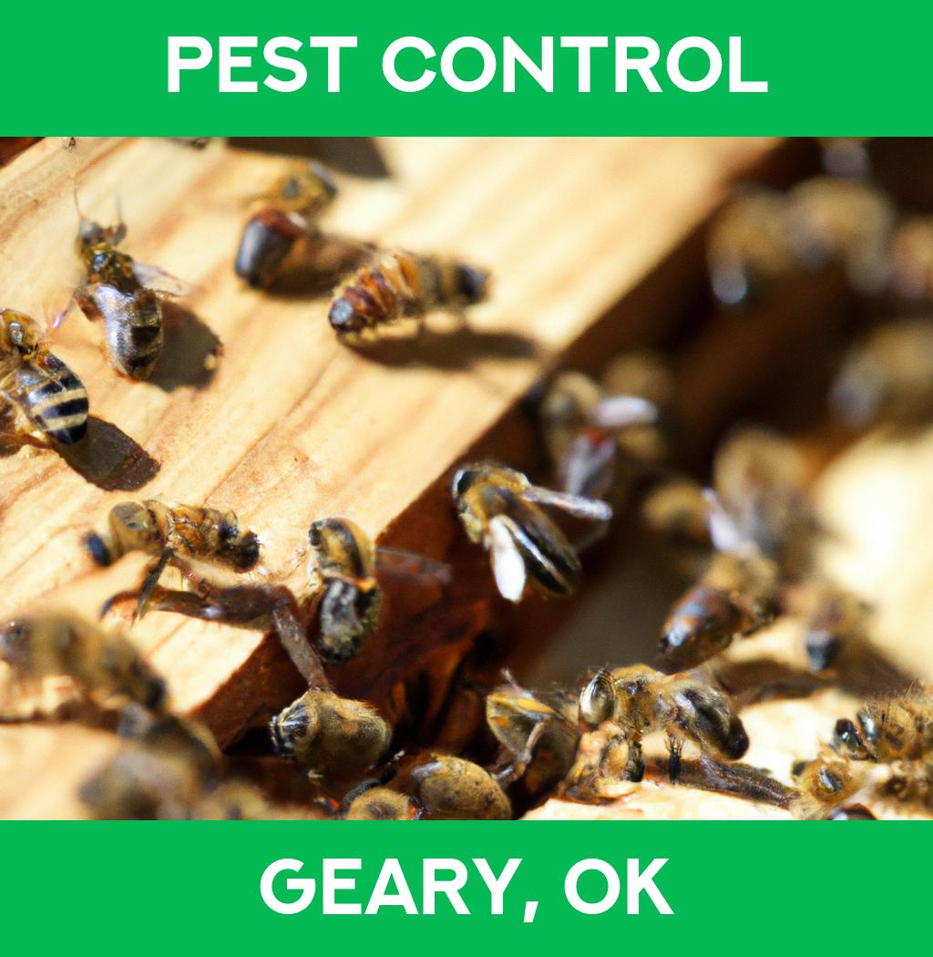 pest control in Geary Oklahoma