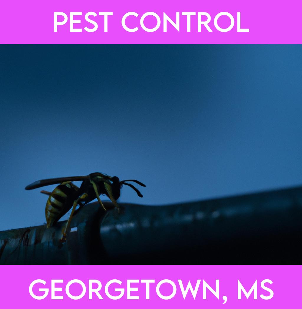 pest control in Georgetown Mississippi