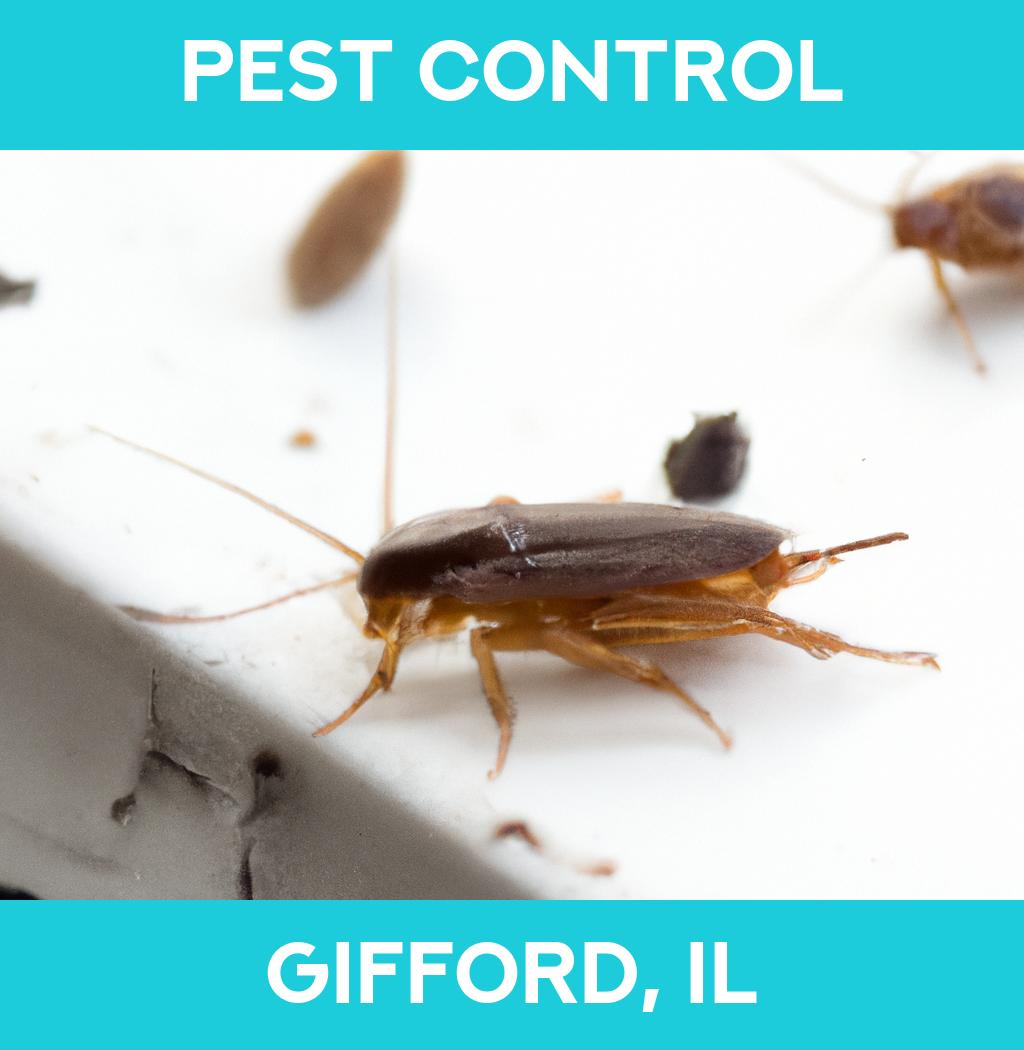 pest control in Gifford Illinois
