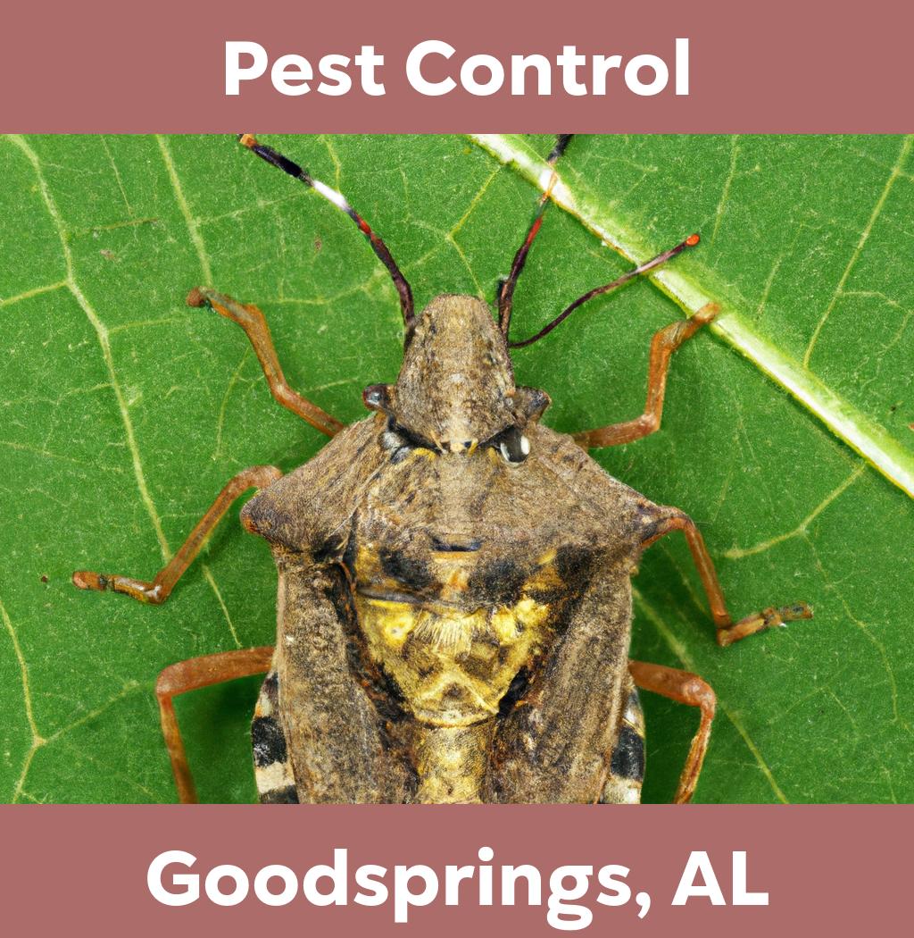 pest control in Goodsprings Alabama