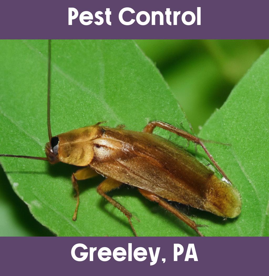 pest control in Greeley Pennsylvania