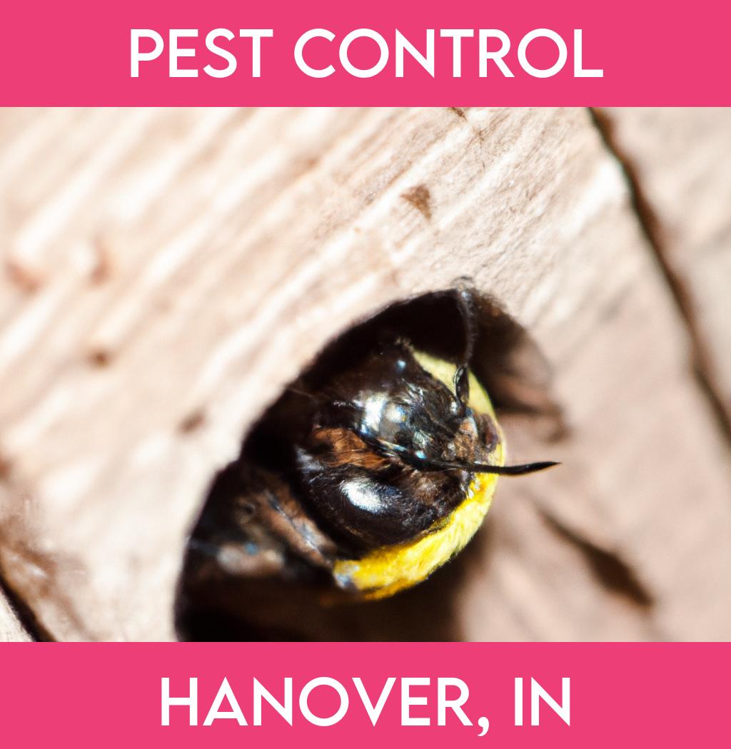 pest control in Hanover Indiana