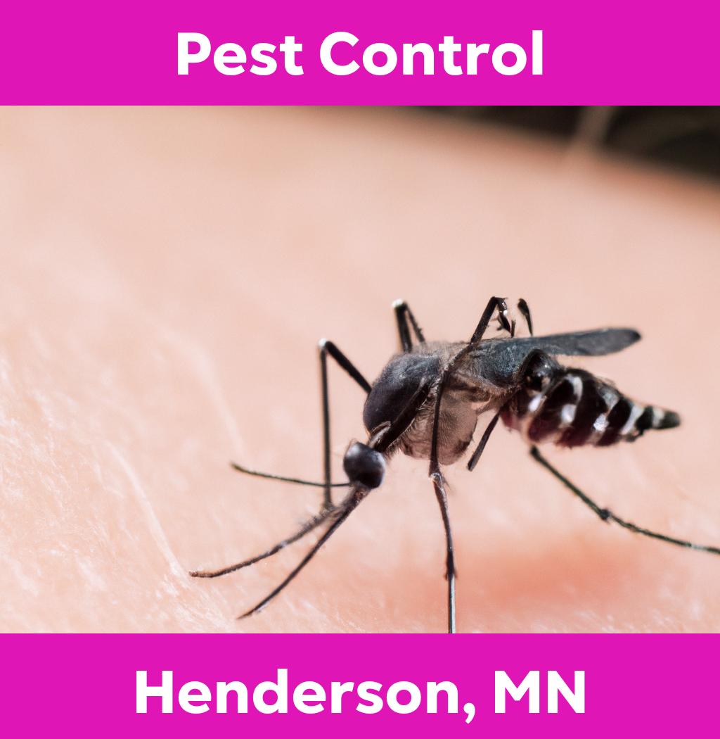 pest control in Henderson Minnesota