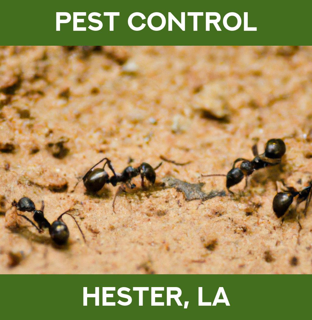 pest control in Hester Louisiana