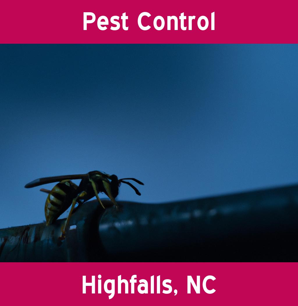 pest control in Highfalls North Carolina