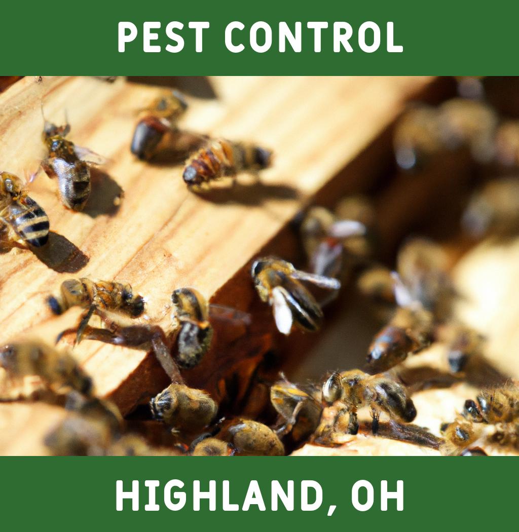 pest control in Highland Ohio