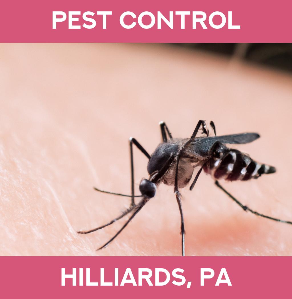 pest control in Hilliards Pennsylvania