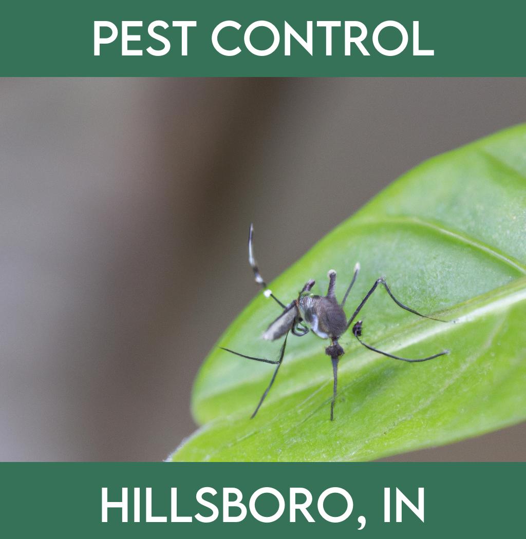 pest control in Hillsboro Indiana