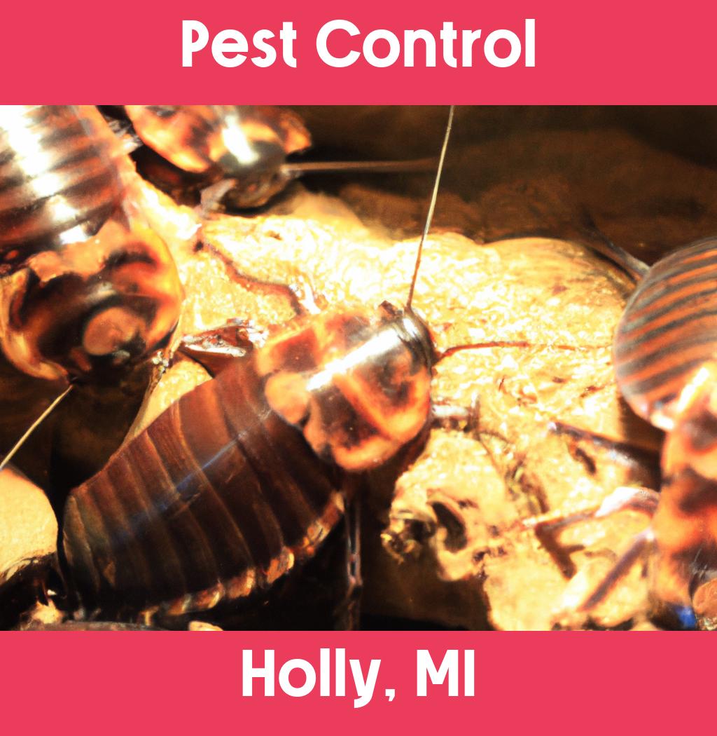 pest control in Holly Michigan