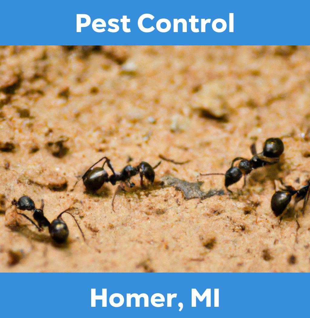pest control in Homer Michigan