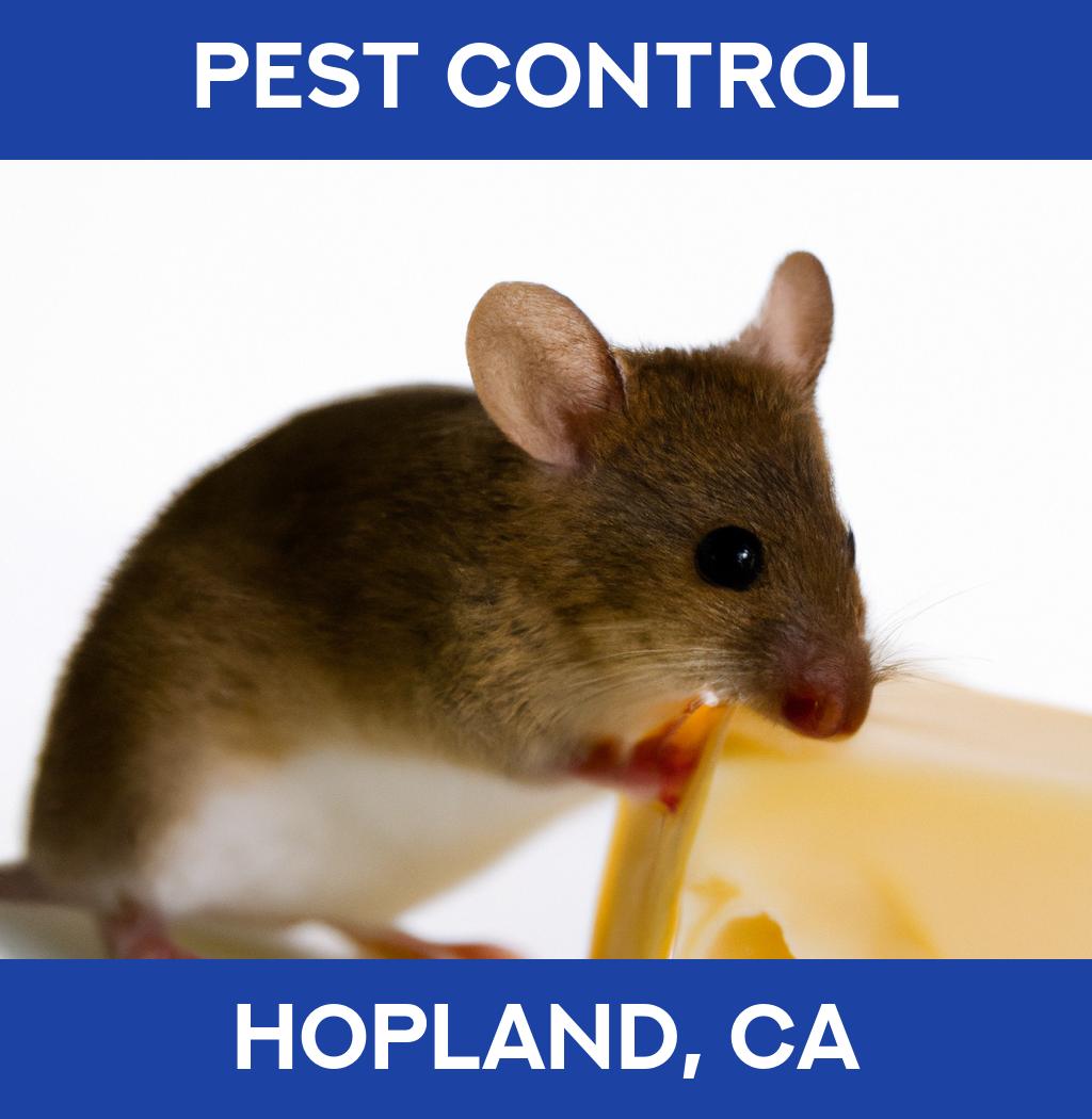 pest control in Hopland California