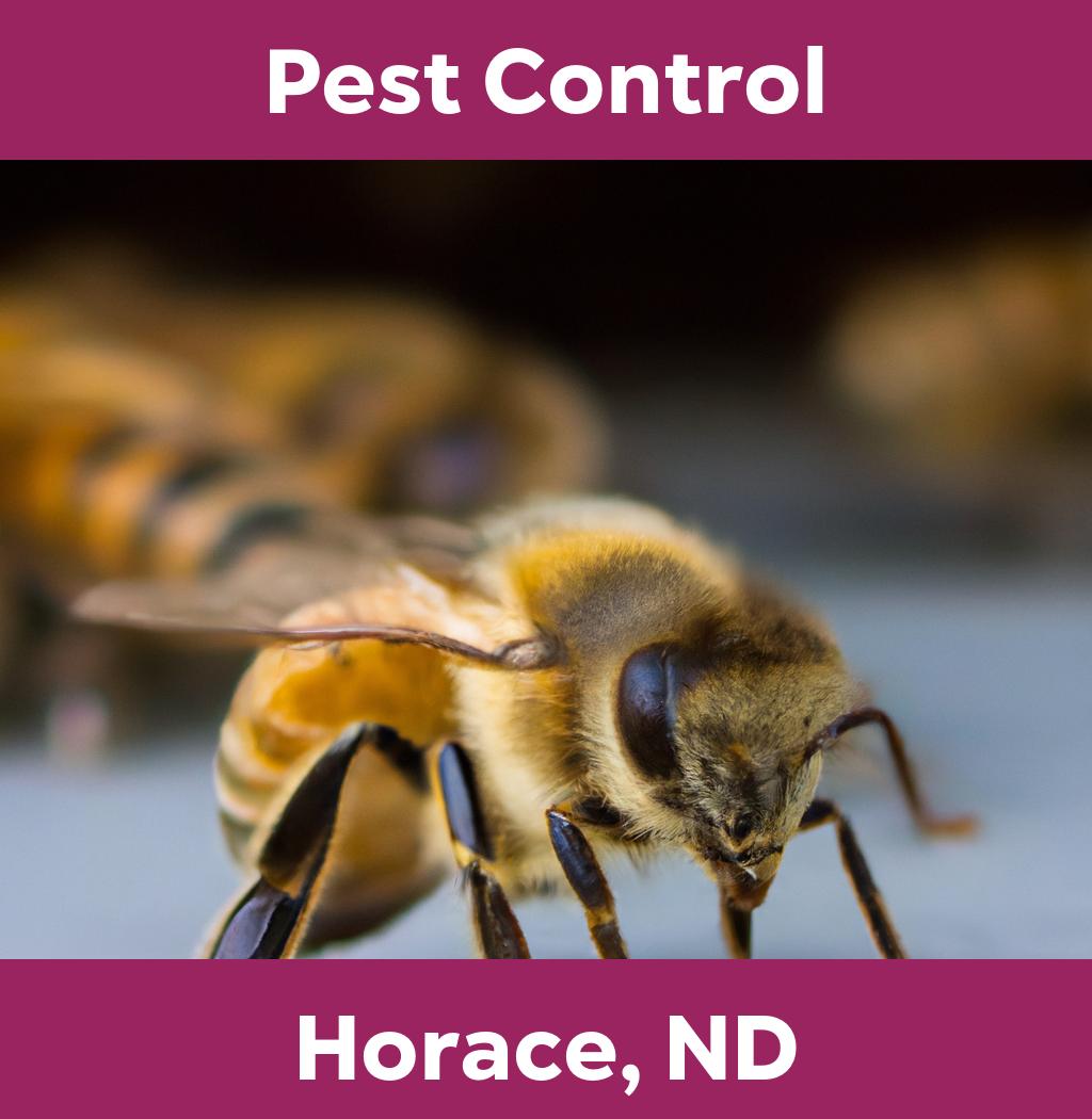 pest control in Horace North Dakota