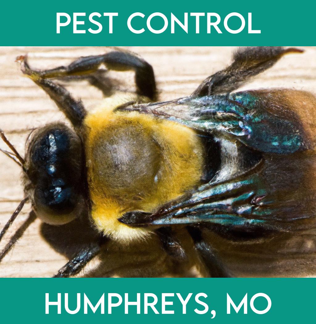 pest control in Humphreys Missouri
