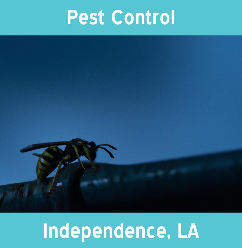 pest control in Independence Louisiana